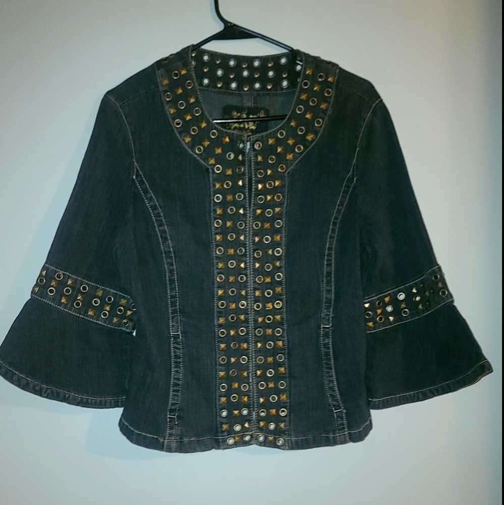 Live a little denim jacket